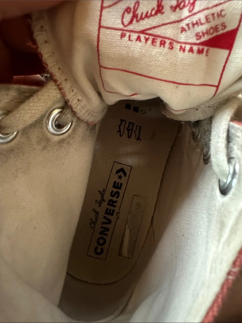 Converse Coral High Top Unisex  Sneakers 6.5 / 8.5 Streetwear Feminine Fun